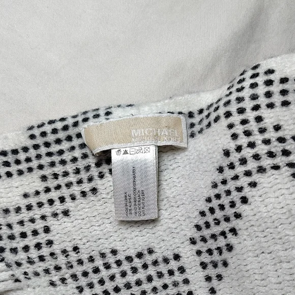 Michael Kors Monochrome Animal Print Scarf - Picture 5 of 9